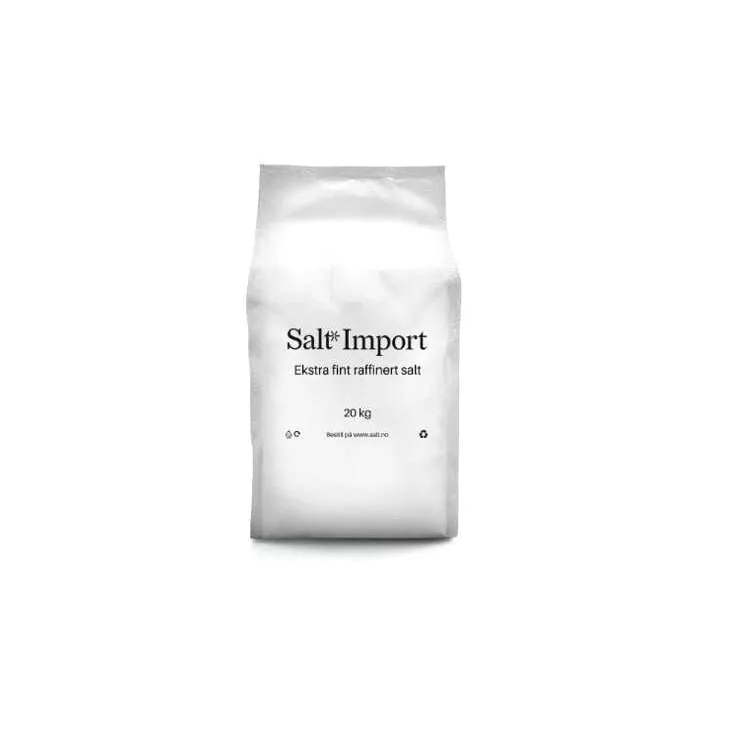 Vakuumsalt PDV ekstra fint i 25 kg sekk