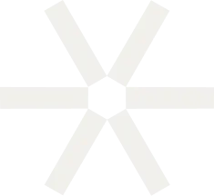 Stjernformet symbol med åtte armer som stråler ut fra sentrum, representerer flerkulturell eller mangfoldig styrke